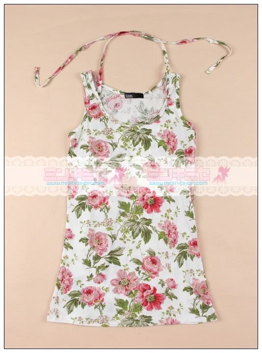 Flower Union Two Piece Top